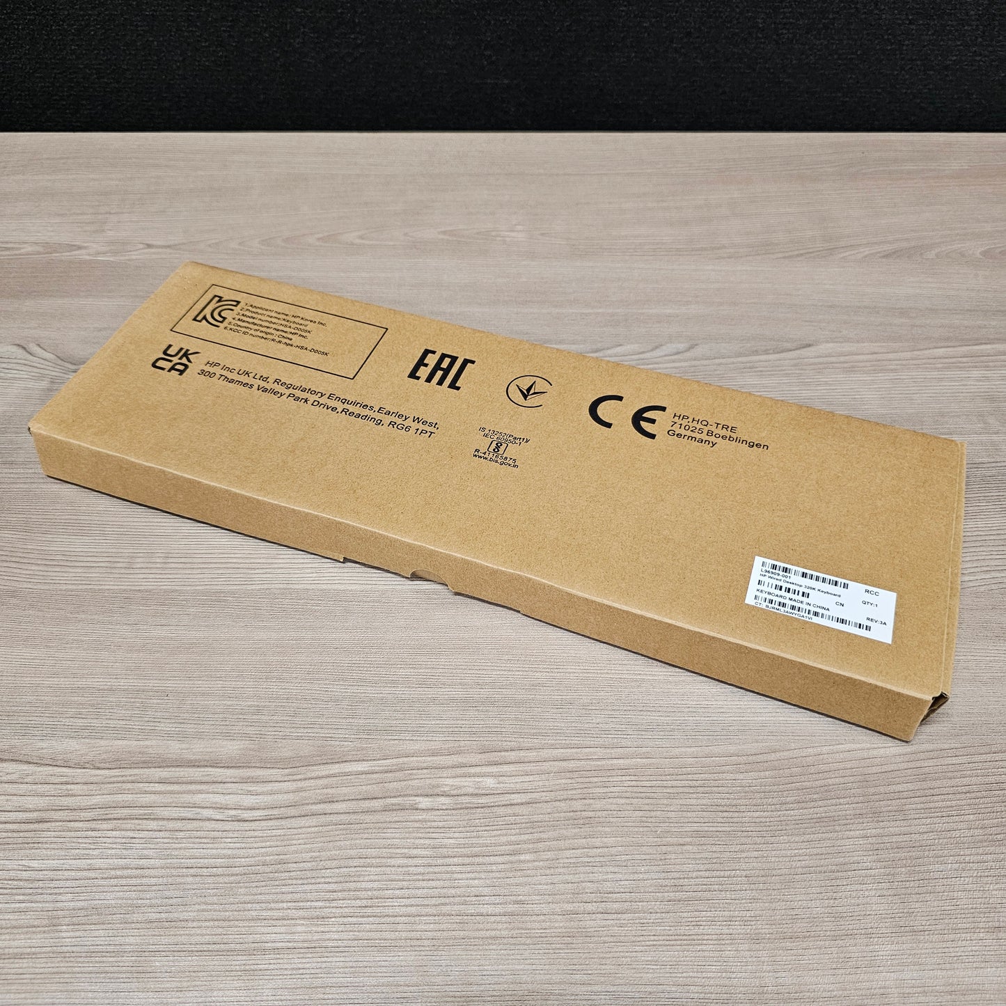 New HP 320K Wired Keyboard