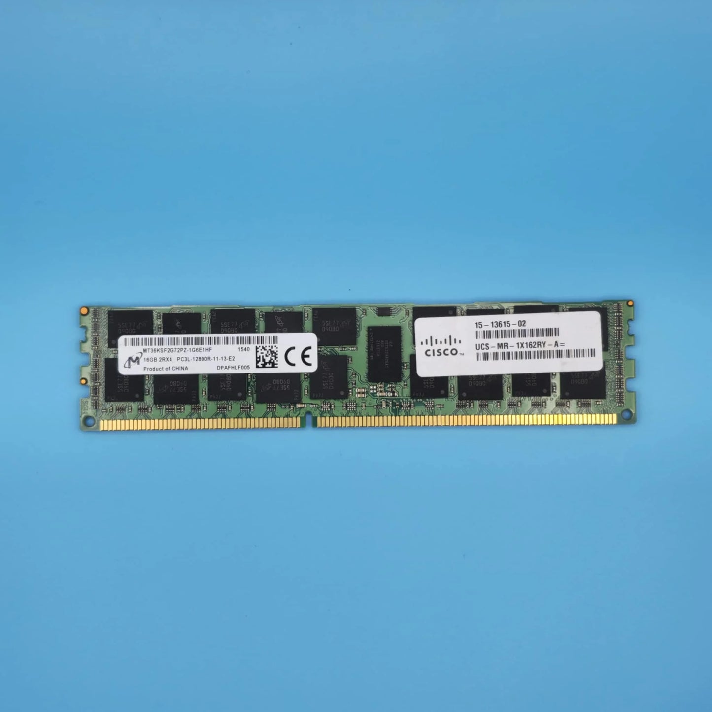 Refurbished 16GB DDR3 ECC Registered Server RAM – Micron MT36KSF2G72PZ – 1600MHz