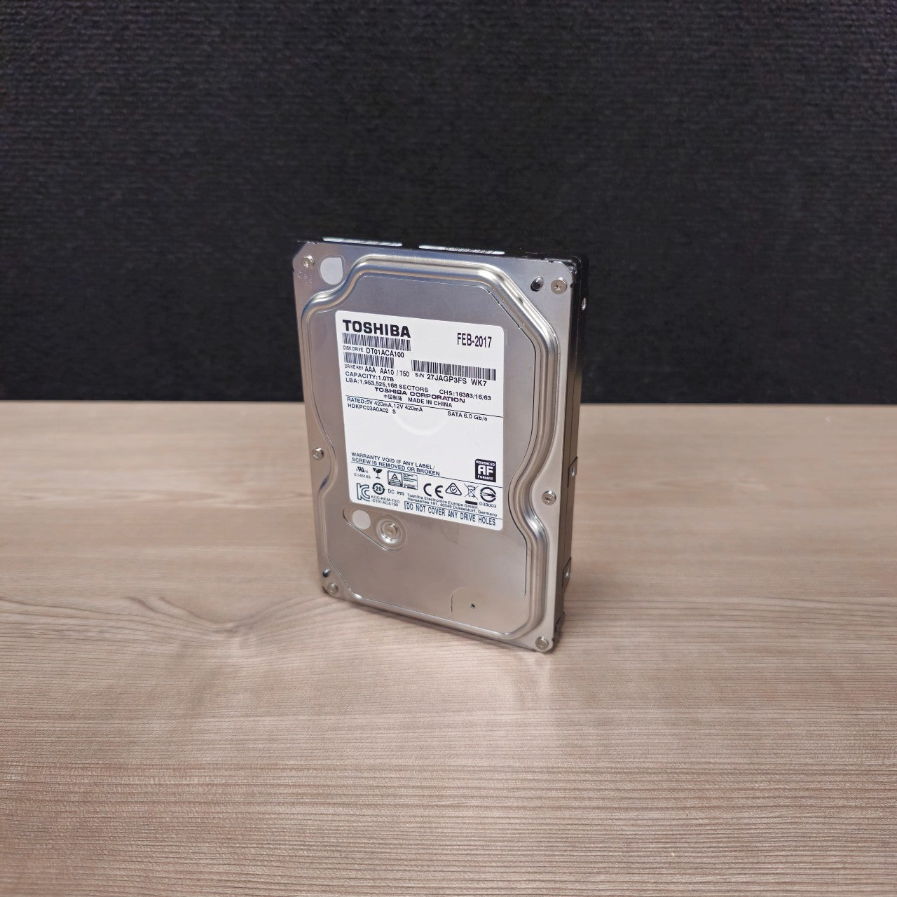 Refurbished Toshiba HDDs