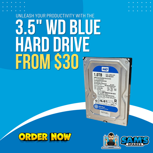 Refurbished WD Blue HDDs