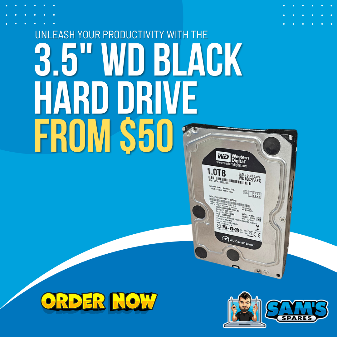 Refurbished WD Black HDDs