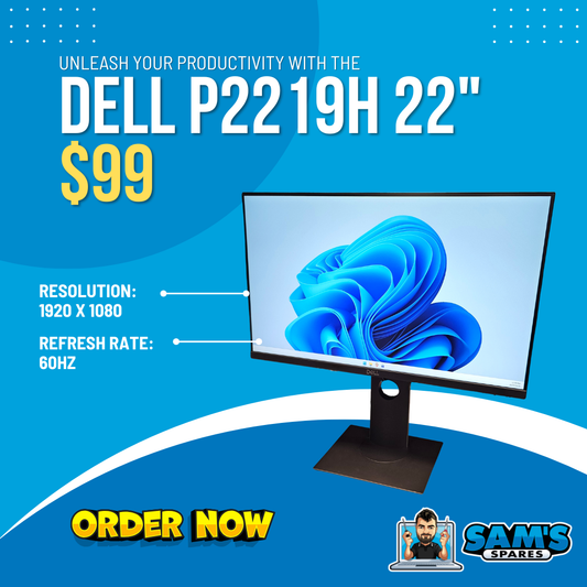 Refurbished Dell P2219H 22" Monitor