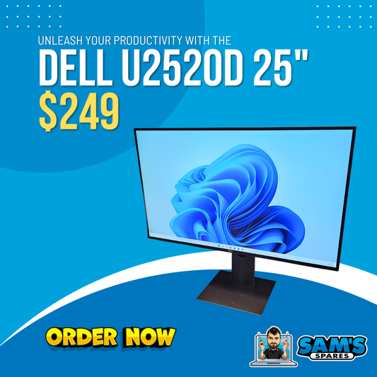 Refurbished Dell U2520D 25" Monitor