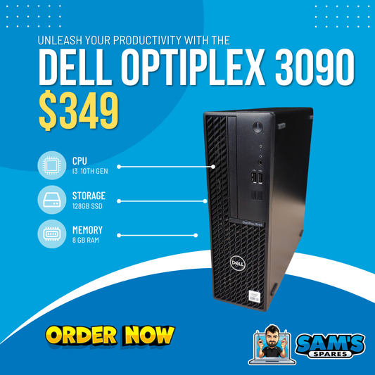 Refurbished Dell OptiPlex 3090 / i3 10th Gen / 8GB / 128GB / Win 11 (Get One Give One)