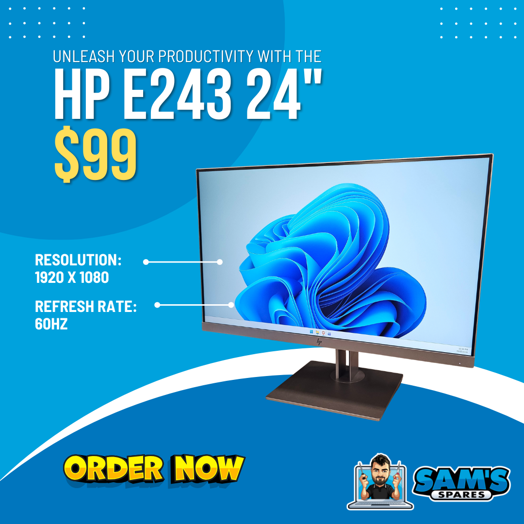 Refurbished HP E243 24" Monitor