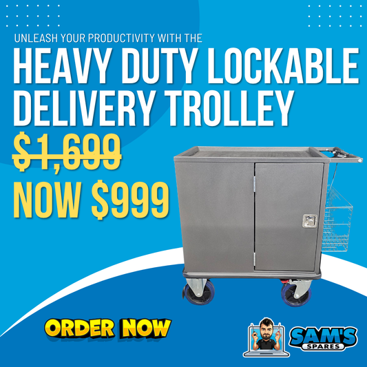 Heavy Duty Lockable Delivery Trolley