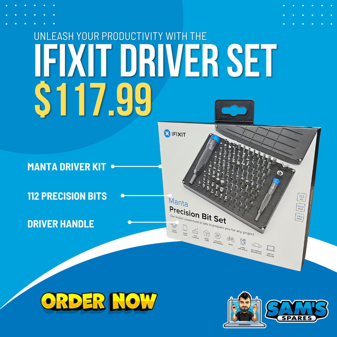New IFIXIT Manta Driver Kit - 112-Bit Precision Driver Set