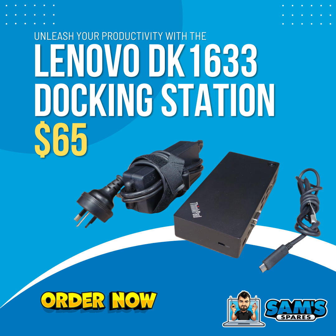 Refurbished Lenovo DK1633 Docking Station