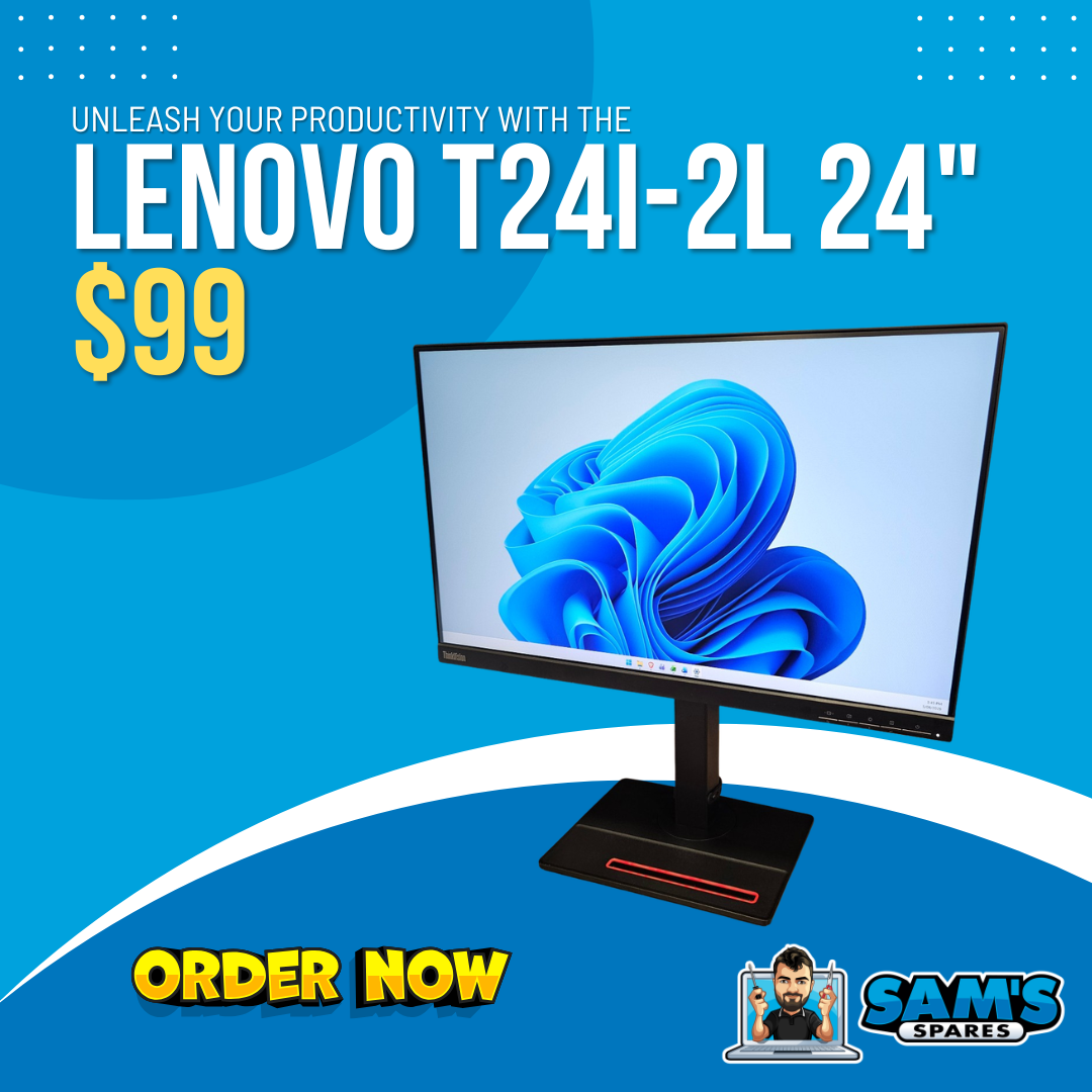 Refurbished Lenovo T24i-2L 24" Monitor