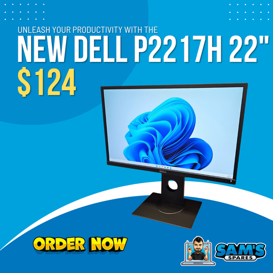 New Dell P2217H 22" Monitor