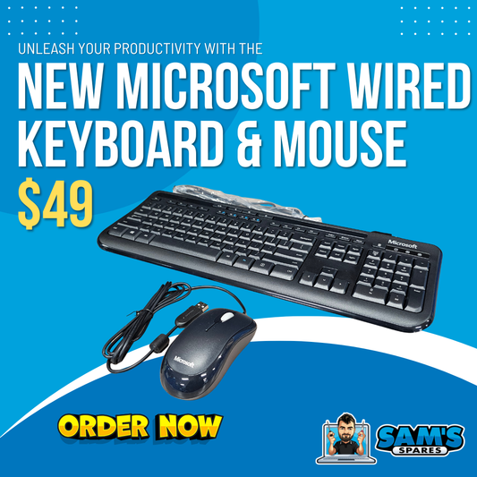 New Microsoft Wired Keyboard 600 & Mouse