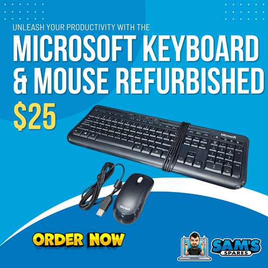 Refurbished Microsoft Wired Keyboard 600 & Mouse