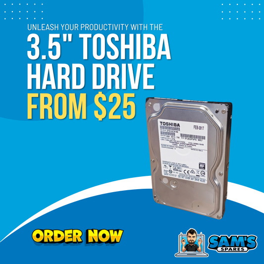 Refurbished Toshiba HDDs