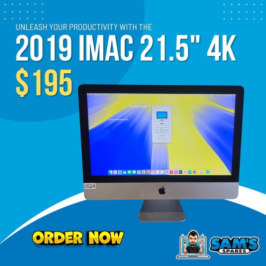 iMac 21.5 inch - 2019 4k / i3 / 8GB / A2116