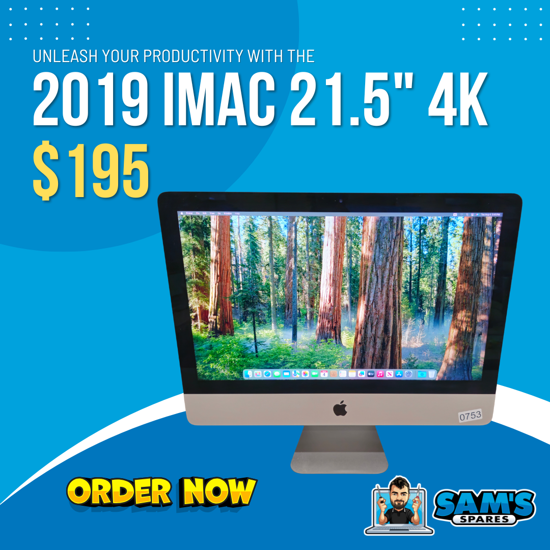 iMac 21.5inch - 2019 4k / i5 / 8GB / A2116